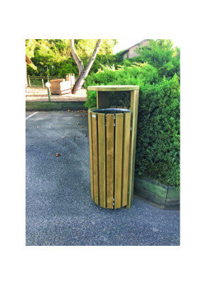 CORBEILLE D'EXTÉRIEUR BOIS DONNA 100 L