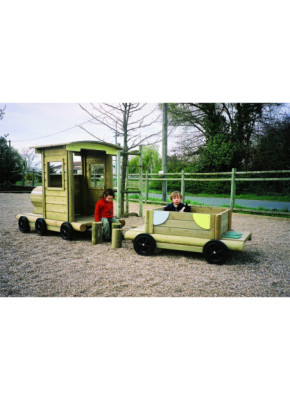 JEU EXTÉRIEUR BOIS LE TRAIN