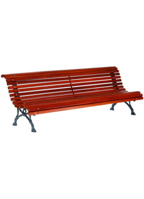 BANC PUBLIC LAMES BOIS MARIE