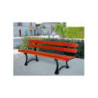BANC EXTÉRIEUR BOIS MALOU LAMES ARRONDIES