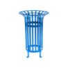 Corbeille avec porte sac 65 L RAL 5010
