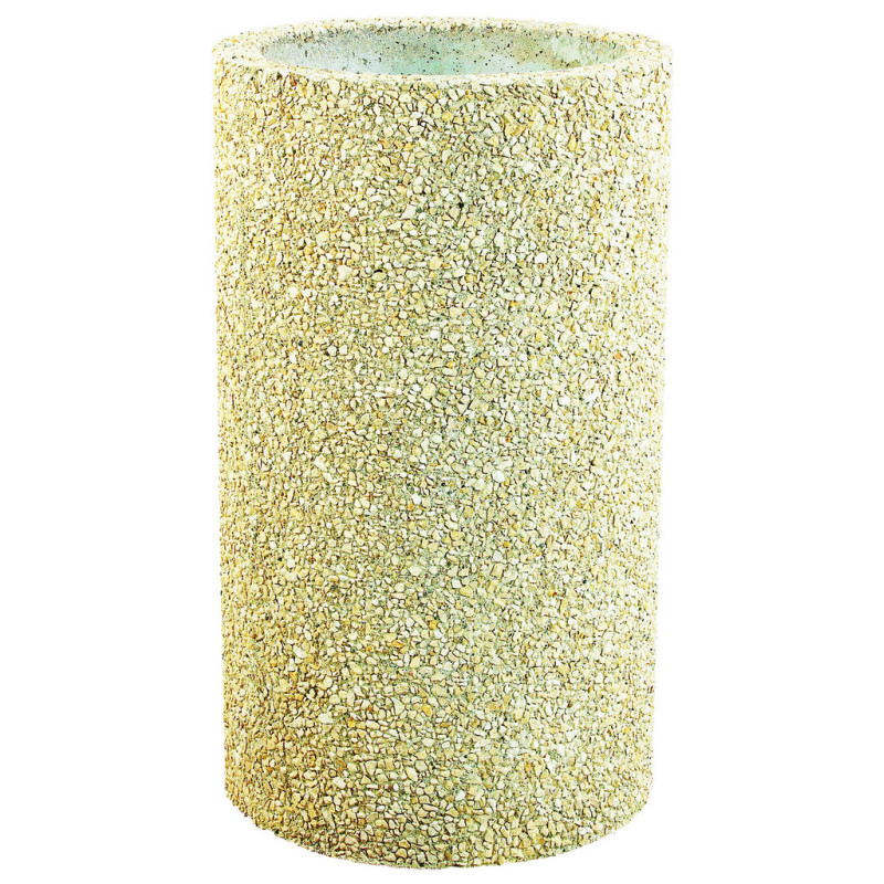 SEAU CORBEILLE EXTÉRIEURE BÉTON 82 L