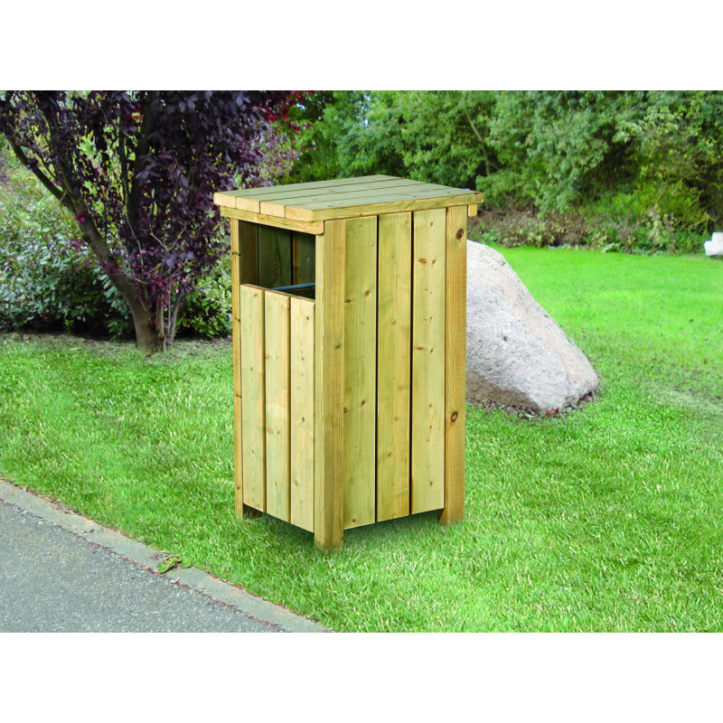 CORBEILLE EXTÉRIEURE BOIS ACADIENNE 80 L