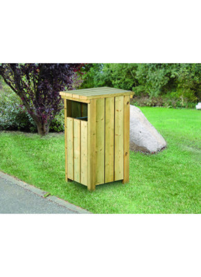 CORBEILLE EXTÉRIEURE BOIS ACADIENNE 80 L