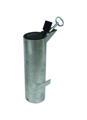 FOURREAU VERROUILLABLE POUR POTEAU BOULE