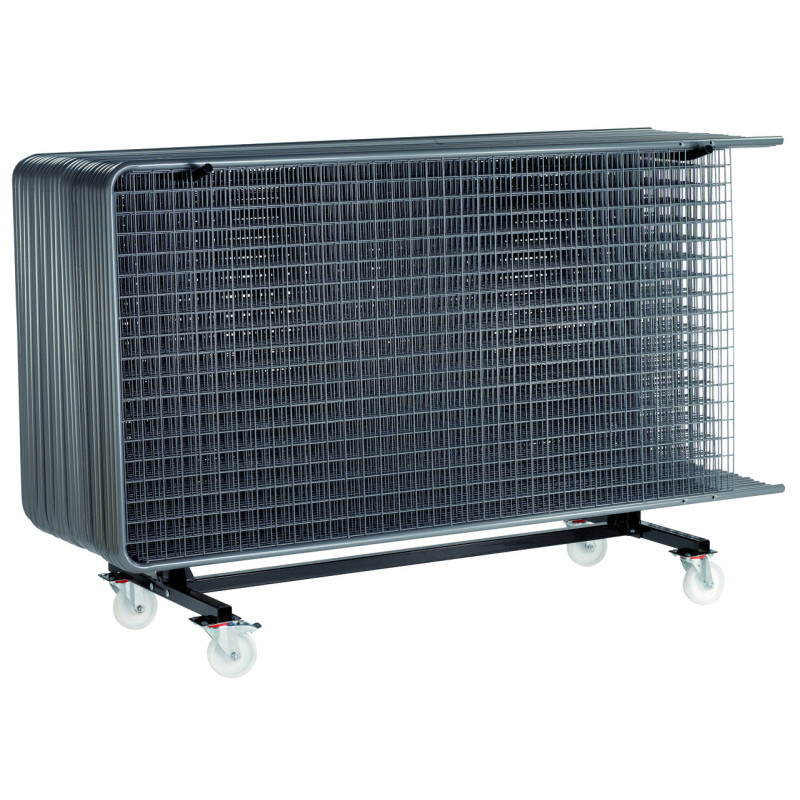 Chariot de grilles