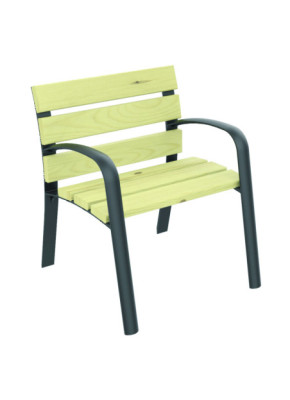GAMME URBAINE PIN TRAITÉ - BANC ET FAUTEUIL DE VILLE