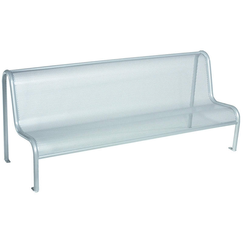BANC PUBLIC MÉTAL CHAPA