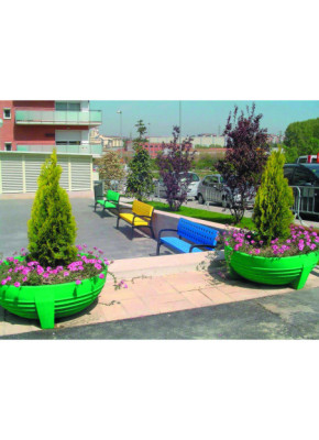 JARDINIÈRE URBAINE POLYÉTHYLÈNE