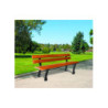BANC BOIS EXOTIQUE MALOU 4 PIEDS