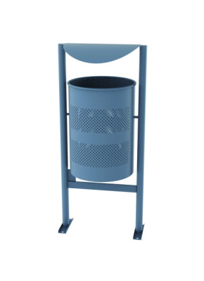 CORBEILLE BOULOGNE AVEC PROTECTION PLUIE 60 L