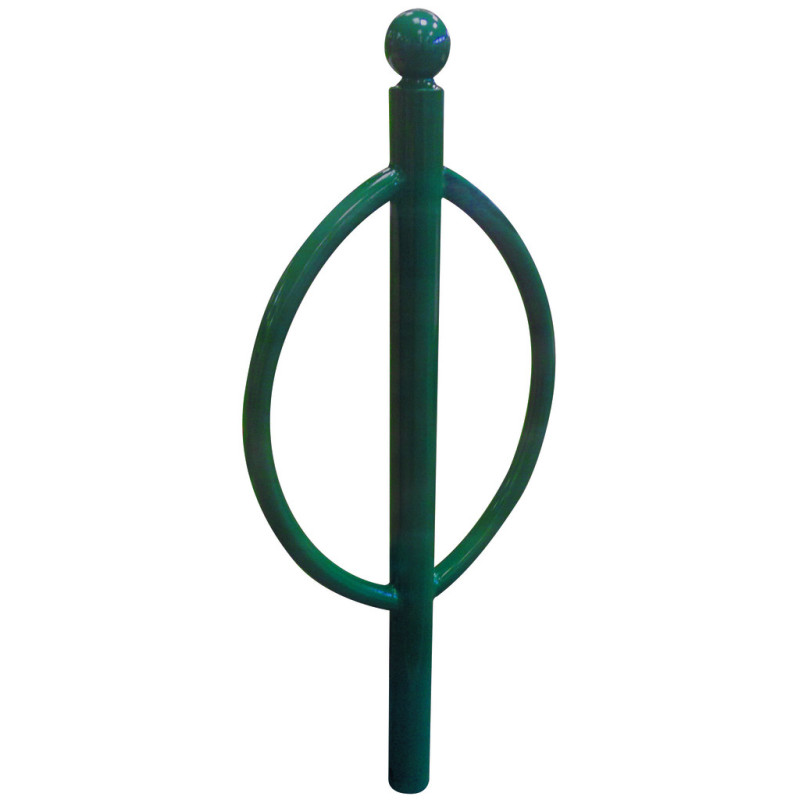 PLATINE DE FIXATION POUR APPUI CYCLE OVALE ET S