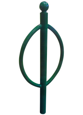 PLATINE DE FIXATION POUR APPUI CYCLE OVALE ET S