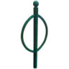 PLATINE DE FIXATION POUR APPUI CYCLE OVALE ET S