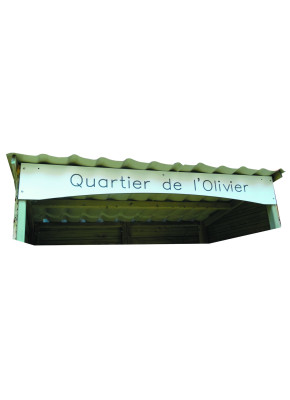 BANDEAU PERSONNALISÉ ABRIBUS ST LAZARE