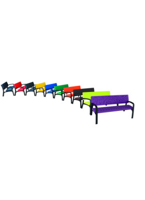 BANC DE VILLE POLY DÉCOR