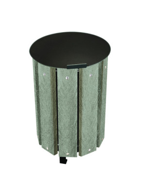 POUBELLE URBAINE RONDA RECYCLÉE 48 L