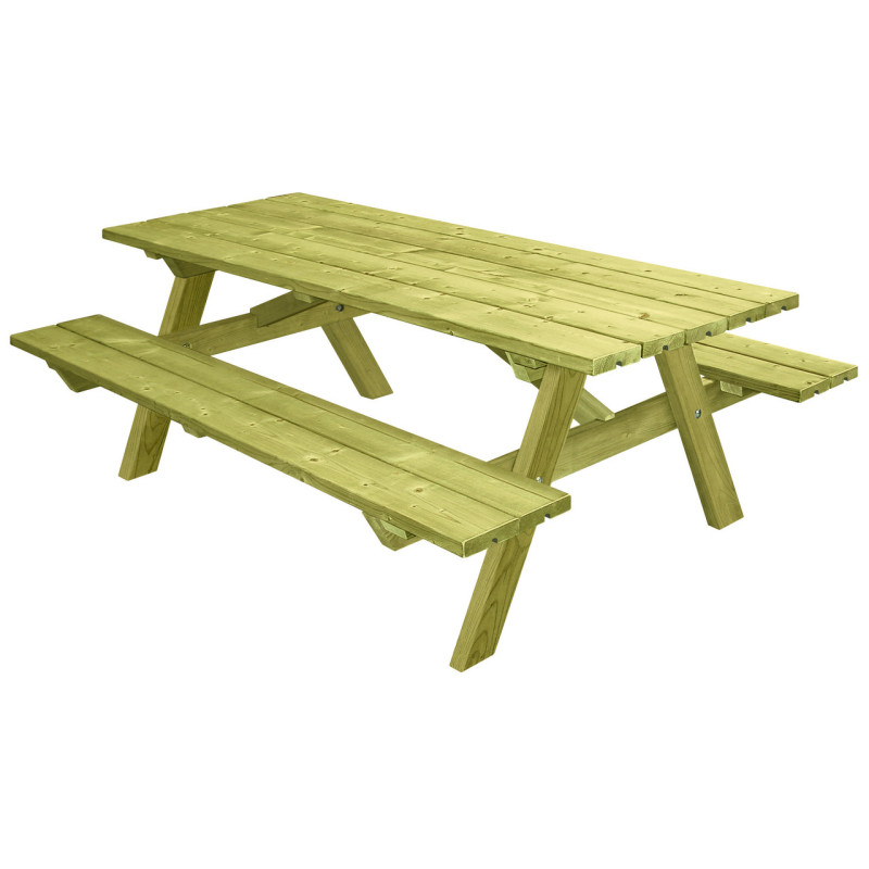 TABLE PIQUE-NIQUE BOIS ÉCUREUIL