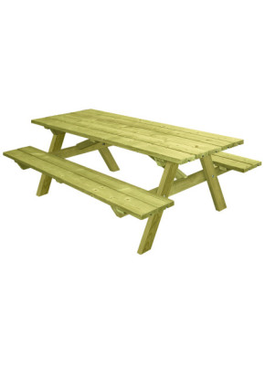 TABLE PIQUE-NIQUE BOIS ÉCUREUIL