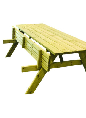 TABLE PIQUE-NIQUE BOIS ÉCUREUIL