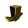 CORBEILLE PUBLIQUE ACIER ET BOIS TAULO 60 L