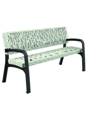 BANC PLASTIQUE RECYCLÉ ÉCO OCÉAN