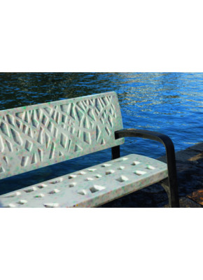 BANC PLASTIQUE RECYCLÉ ÉCO OCÉAN