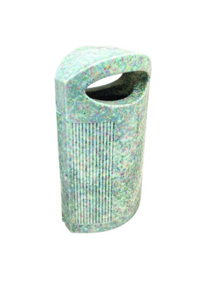CORBEILLE URBAINE ÉCO OCÉAN 80 L