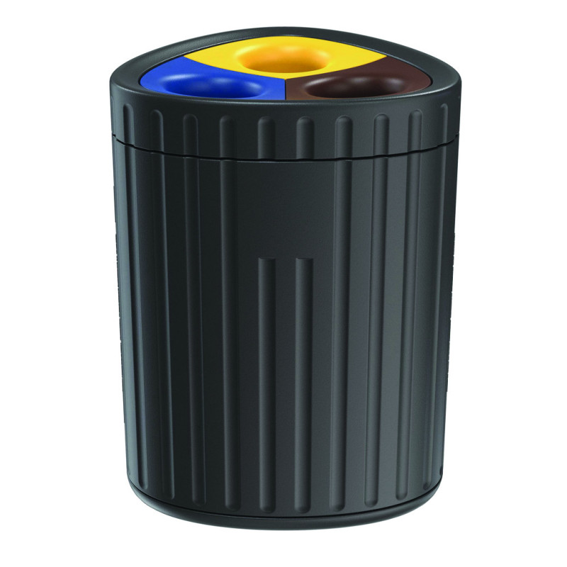 CORBEILLE EXTÉRIEURE DE TRI ROMA 3 X 60 L