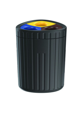 CORBEILLE EXTÉRIEURE DE TRI ROMA 3 X 60 L