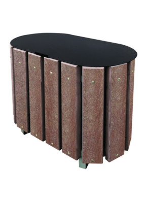 CORBEILLE TRI RONDA RECYCLÉE 2 X 48 L