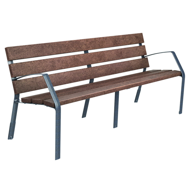 BANC COLLECTIVITÉ GAMME URBAINE RECYCLÉ