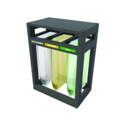 CORBEILLE RECYCLÉE CANOPÉE...