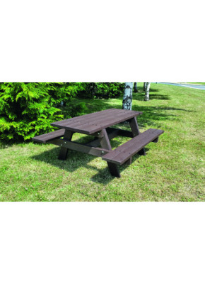 TABLE PIQUE-NIQUE RECYCLÉE PARC ZOLA