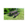 TABLE PIQUE-NIQUE RECYCLÉE PARC ZOLA