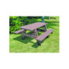 TABLE PIQUE-NIQUE COLLECTIVITÉ PARC ÉCO