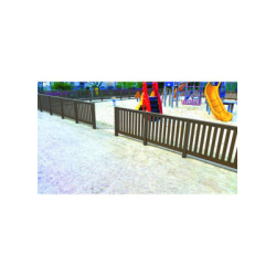 CLÔTURE PLASTIQUE RECYCLÉ PARC