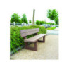 BANC ET BANQUETTE PLASTIQUE RECYCLÉ ESCAPADE