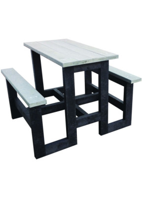 TABLE D'EXTÉRIEUR HAUTE RECTANGULAIRE