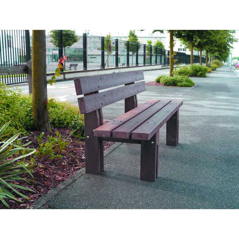 BANC PLASTIQUE RECYCLÉ MADRID