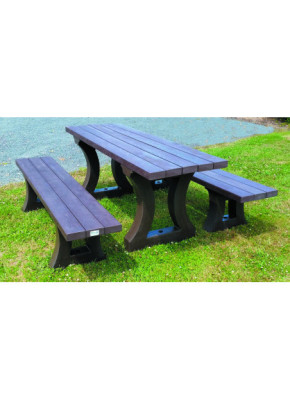 TABLE PIQUE-NIQUE RECYCLÉE ARIZONA