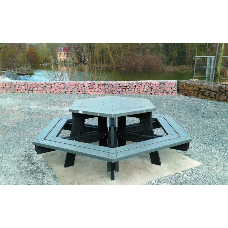 TABLE PIQUE NIQUE GALA PLASTIQUE RECYCLÉ