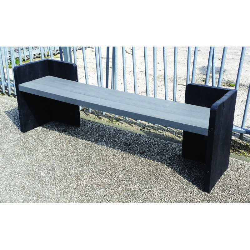 BANQUETTE PUBLIQUE ALCOVE RECYCLÉE
