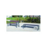 BANC ET BANQUETTE DE VILLE ÉLÉGANCE