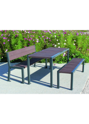 TABLE DE PIQUE NIQUE RECYCLÉE ÉLÉGANCE