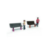 BANC PLASTIQUE RECYCLÉ BILBAO ENFANT