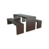 TABLE PIQUE-NIQUE PLASTIQUE RECYCLÉ ARCHE