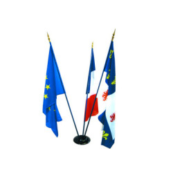 SOCLE À DRAPEAUX