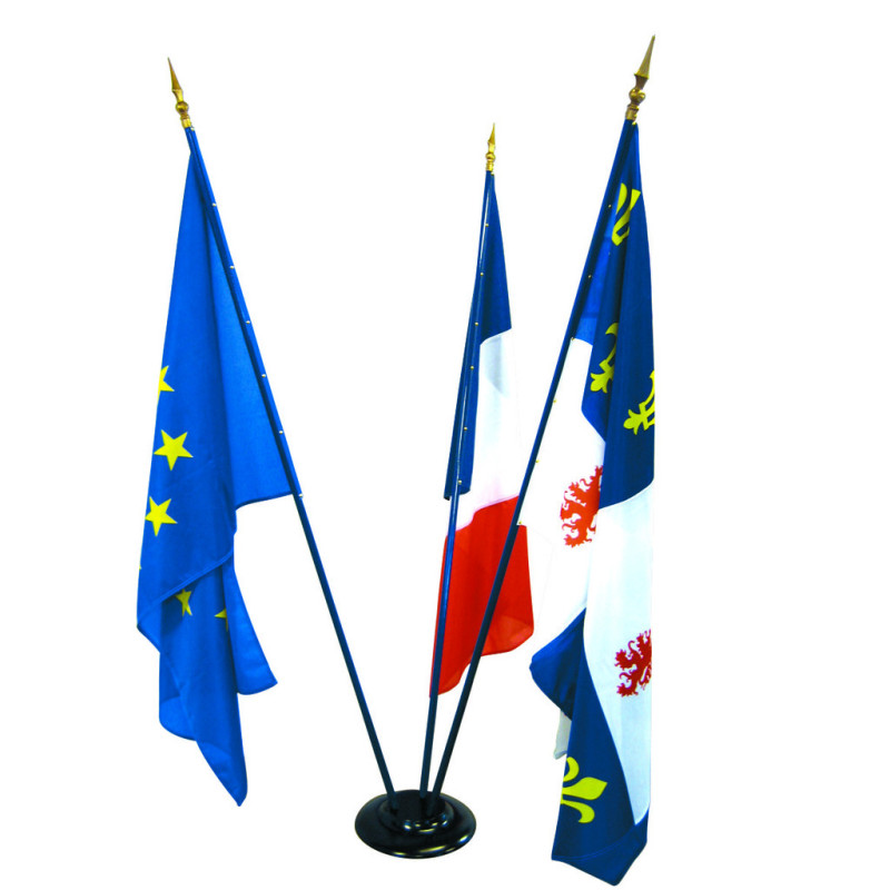 SOCLE À DRAPEAUX