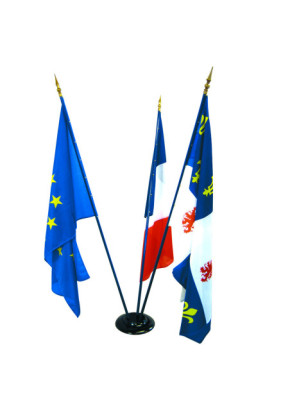 SOCLE À DRAPEAUX